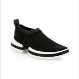 Stuart Weitzman Black Suede SW612 Sneaker